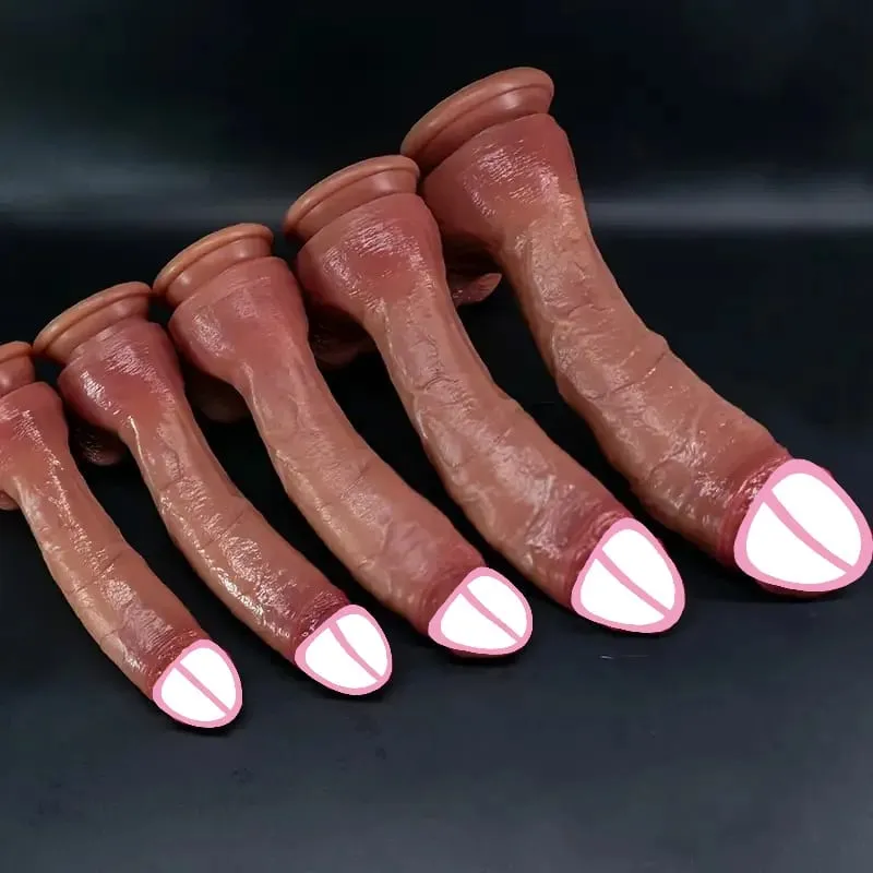 Huge Realistic Dildo Silicone Penis XXL Big Dick Suction Cup Dildos For Women Giant Anal Cock Sex Toys For Women Adult Supplies — image 4