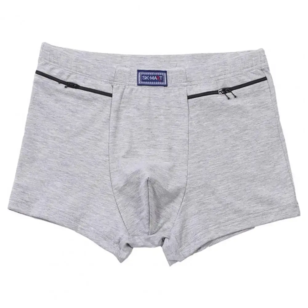 Panlalaking Kasuotang Panloob na Panlaban sa Pagnanakaw Brief Boxer Panty Walang Seamless Elastic Panties na Panlalaki Cotton U-Bump Panlalaki Shorts Briefs Pang-araw-araw na Kasuotan — image 4
