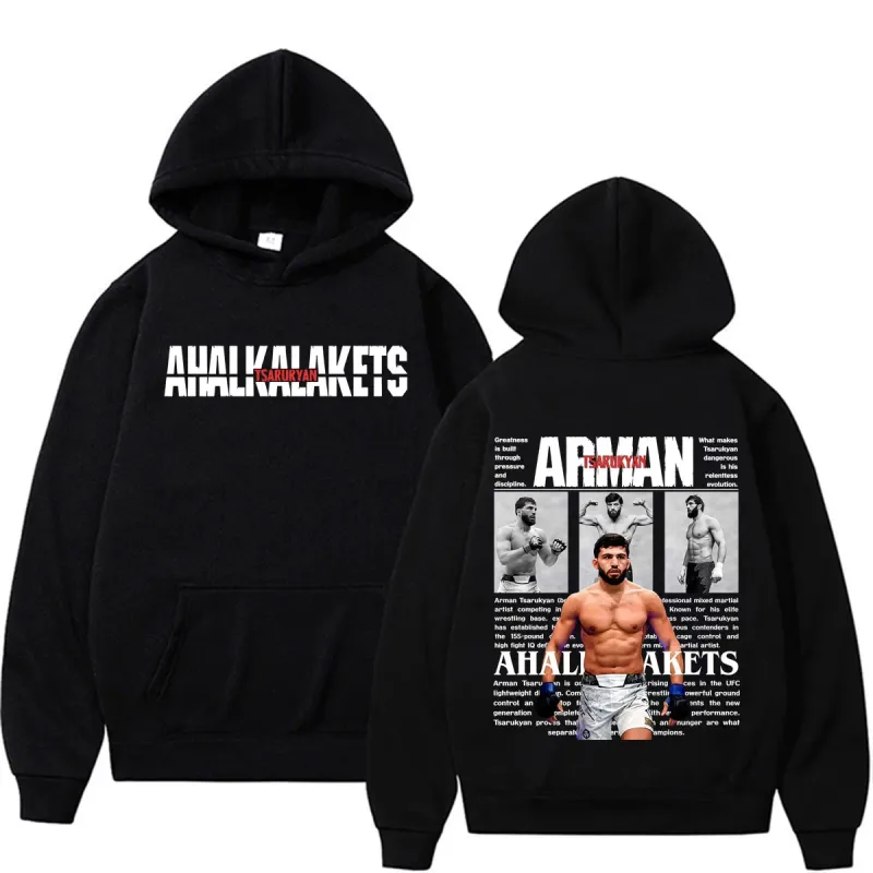 Limited Arman Tsarukyan Violence Aesthetic Sweatshirt Men Women Fashion Classic Gothic Hoodies Casual Cozy Long Sleeve Pullovers — image 1