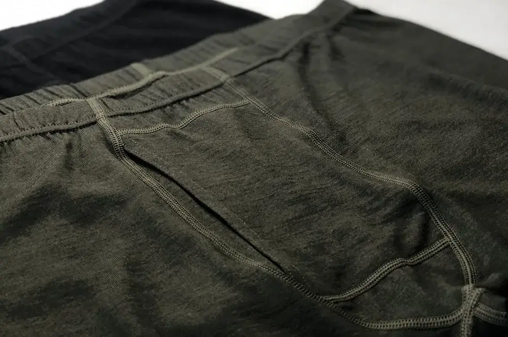 Herr Merinoull Long Drop Boxershorts 100 % Merinoull Herr Underkläder Baslager 240G Herr Sportkalsonger Fitness Andas — image 5