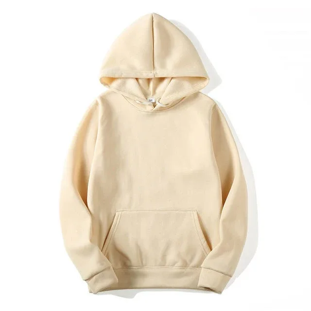 Blank Fleece Fashion Hoodies Men Pull Over Wholesale Hooded Sweatshirt Unisex Cheap Solid Hoodie In Bulk Sudaderas Con Capucha — image 27