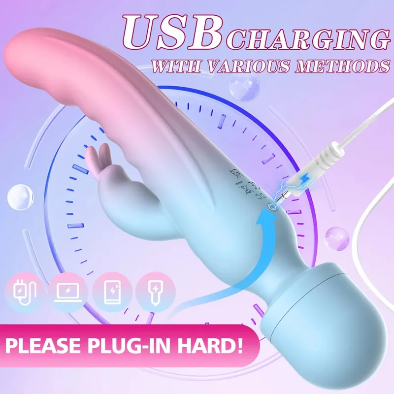 4 az 1-ben mód vibrátor AV szexgép varázspálca Clitoris G Spot stimulátor női hüvelymasszírozó nő felnőtt szexjáték 18+ — image 4