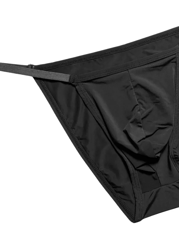 1pc Sexy Men Underwear Briefs Underpants Nylon Quick Dry Men's Briefs Bikini Slip Men's Tanga Briefs Mens Sexy Underwear U Pouch — image 2