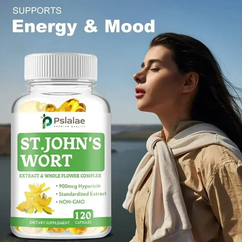 St. John's Wort Extracts and Whole Flower Complex - Stress Relief for Emotional and Mental Health — image 5