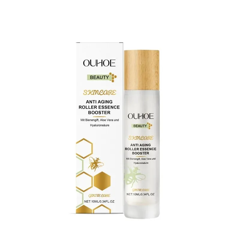 Roller Ball Night Essence מזין עדין לחות לעור שיפור מצב הפנים סרום לילה לחות