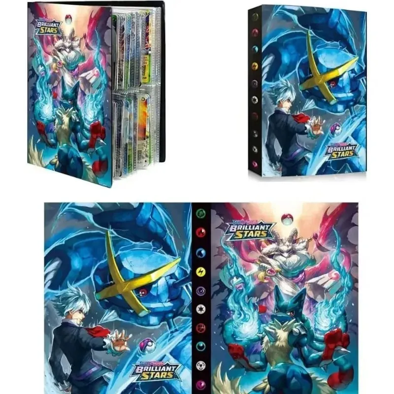 240 τεμ. Fire Dragon Card& Diablo-Fire Dragon Card Book Charizard Cards άλμπουμ Βιβλίο κάρτα παιχνιδιού VMAX GX Holder Binder Series — image 5