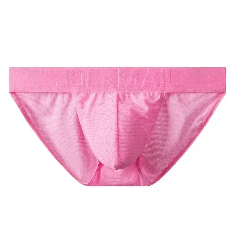 Cuecas masculinas cuecas de malha de náilon de secagem rápida cuecas de biquíni deslizamento masculino tanga cuecas jockstrap gay