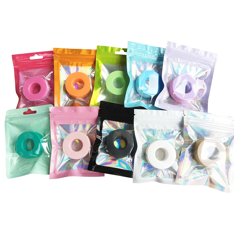 5/10Rolls Silicone Gel Tape for Lash Extensions Non-Woven Breathable Sensitive‑Skin Under‑Eye Patch Lash Tape Makeup Tool Supply — image 7