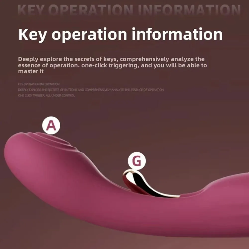 3in1 Thrusting Dild Vibrator for Women G-spot Stimulator Masturbator Clitoris Stimulator Sex Toys Female Goods for Adults