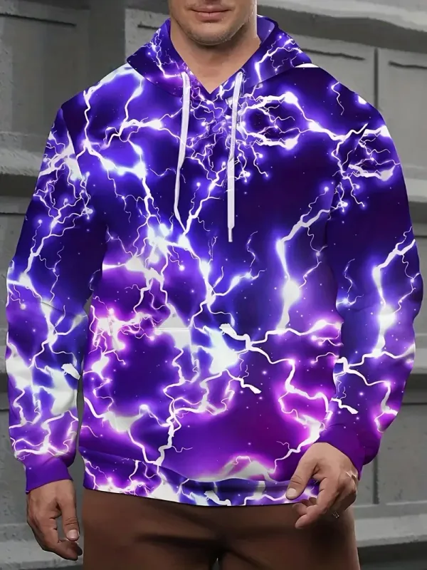 New 3DPrint Animal Graphic Hoodies For Man Sweatshirt Hrajuku Street Fall Casual Long Sleeves Y2k Men Clothing Menswear Clothing — image 5