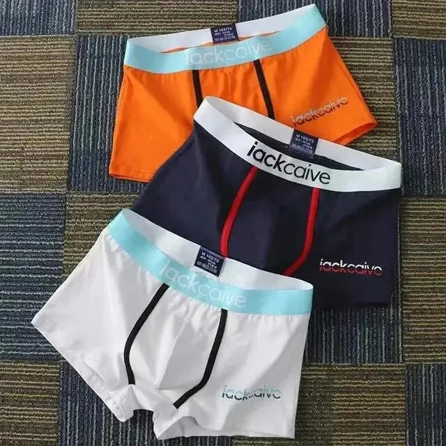 3st Herrtrosor Bomull Herrunderkläder Boxers Andas Man Boxertryckta kalsonger Bekväma shorts Herrunderkläder M-3XL — image 30