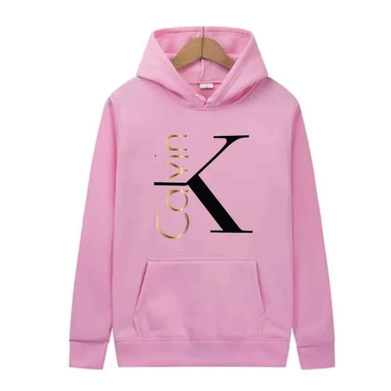 Letter Pattern Unisex Hooded Sweatshirts Daily Casual Hoody Top Spring Autumn Long sleeves Adult Hoodies Fashion — image 12
