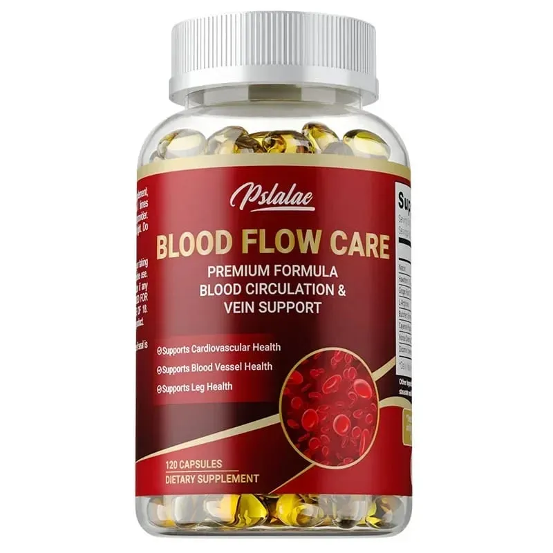 Blood Flow Care Supplement - Supporting Blood Circulation Promotes Leg Vein Heart Blood Vessel and Cardiovascular HealthSuppl — image 8