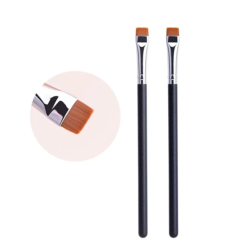 Oblate The Line Brush קו שפתון דק במיוחד מברשות קונסילר גבות פרט קונסילר כלי איפור שפתיים קו מתאר מברשת קו מברשת — image 16