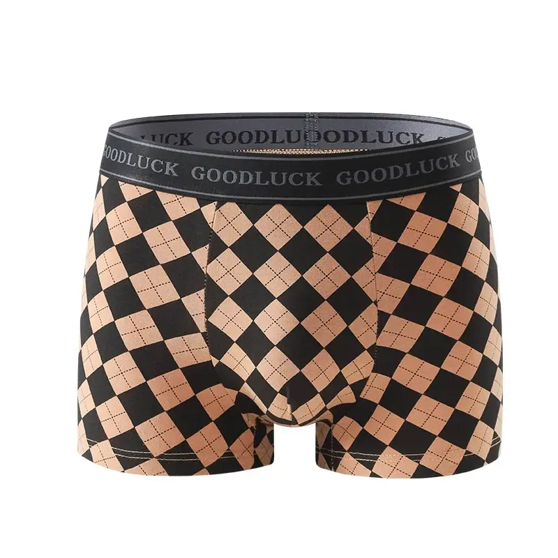 4 Pieces Trendy Men's Underwear Sports Shorts Men's Boxers Luxury Men's Underwear Boxers Summer Thin Breathable — image 1