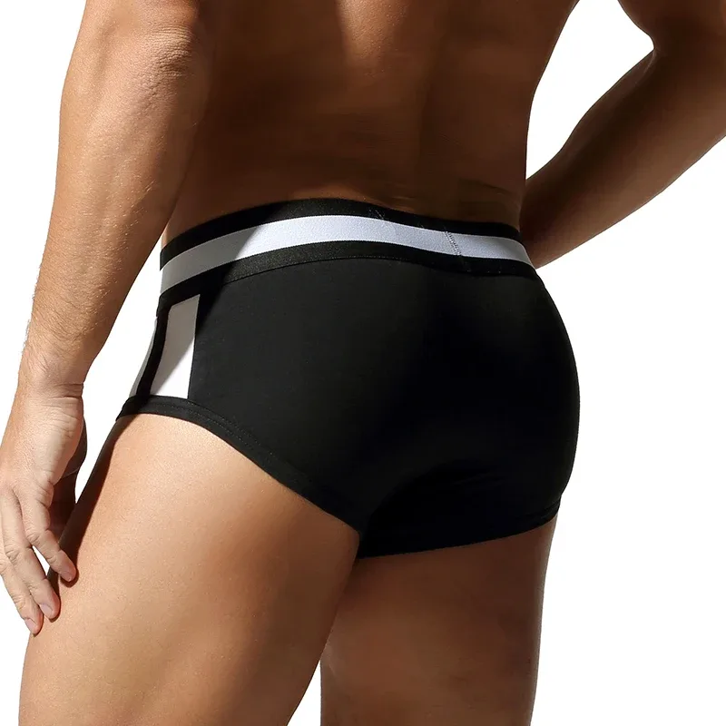 Men's Briefs, Comfortable Cotton, Full Coverage, Sexy Men's Triangle Underwear with Pouch Enhancing Design — image 11