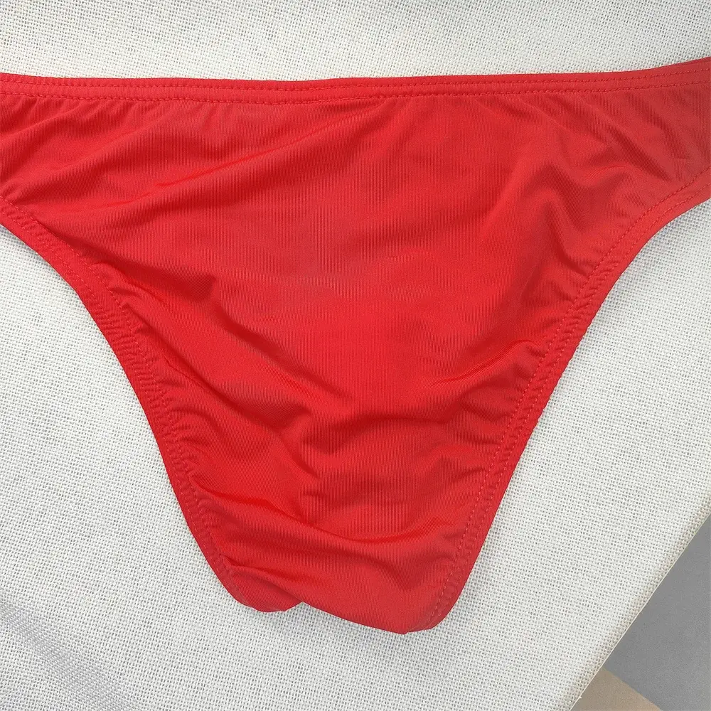 Herr Ultralåg midja Bugle Pouch Bikinitrosor Sexiga tighta Transparenta underkläder Man Is Silk Ultratunna kalsonger Plus Size — image 11