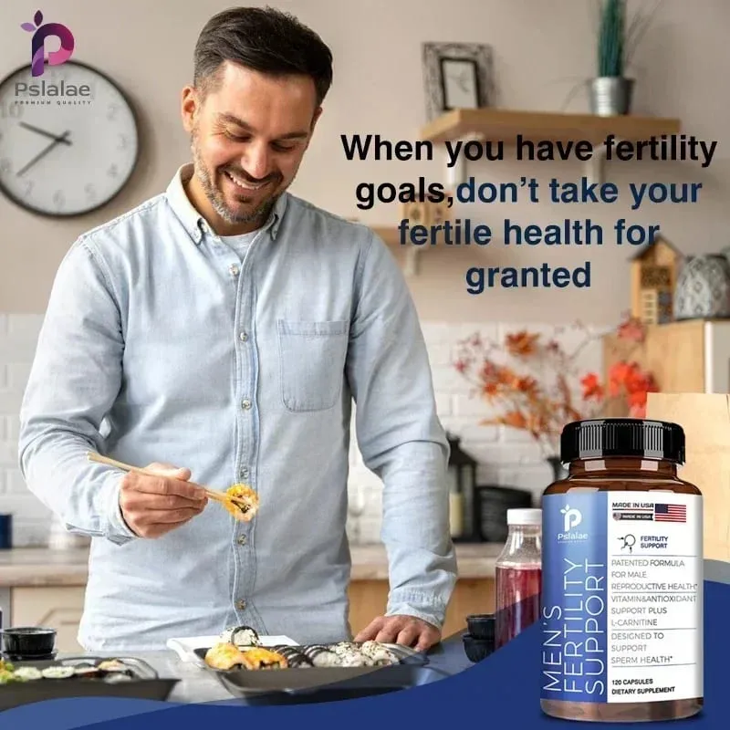 Male Fertility - Boosts Sperm Motility Support Integrity Support Male Reproductive Health