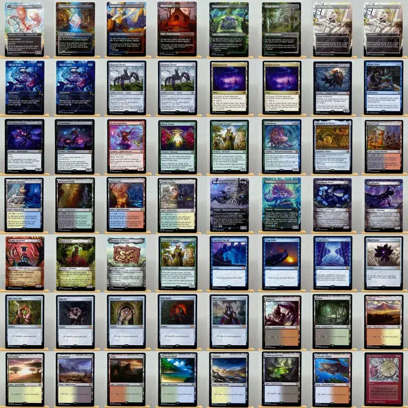 Tcg proxy kártyák egyedi 56 kártyás proxy pakli készlet – kiváló minőségű The One Ring komplett asztali stratégiai kártyakészlet