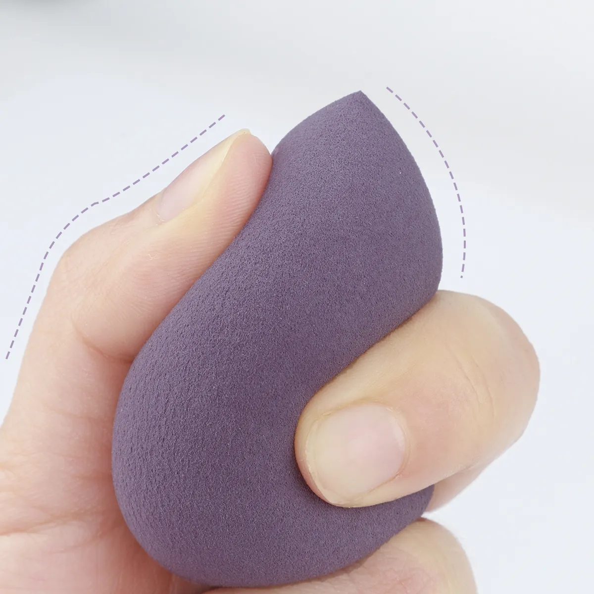 4/8db kozmetikai puff smink szivacs turmixgép Beauty Egg Soft alapozó szivacsok púderpuff női smink kiegészítők szépségápolási eszközök — image 6