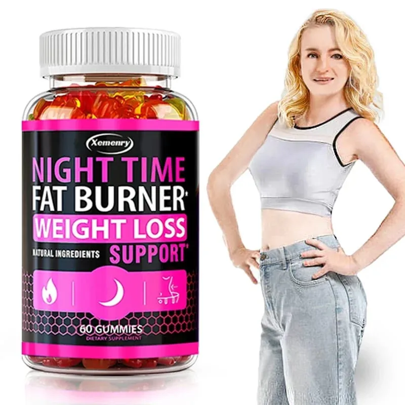 Nighttime Fat Burning Gummies - Fat Burning Metabolism Boosting Healthy Weight ManagementSupplementsSupplements — image 3
