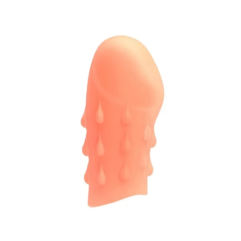 Szilikon férfi pénisztakaró Reális műpénisz kakas pumpa Phallus Extender Növekvő ejakuláció Orgazmus Szexjátékok férfinak — image 9
