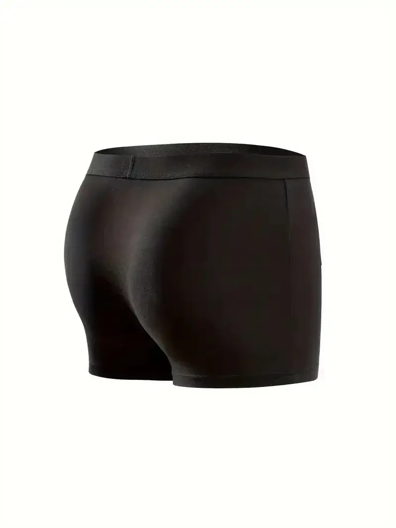 10Pcs/Set Men's Underwear Black Color High Stretch Boxer Shorts Sexy Men Panties Plus Size L-4XL Breathable Soft Men Boxers 3256812914192692 — image 6