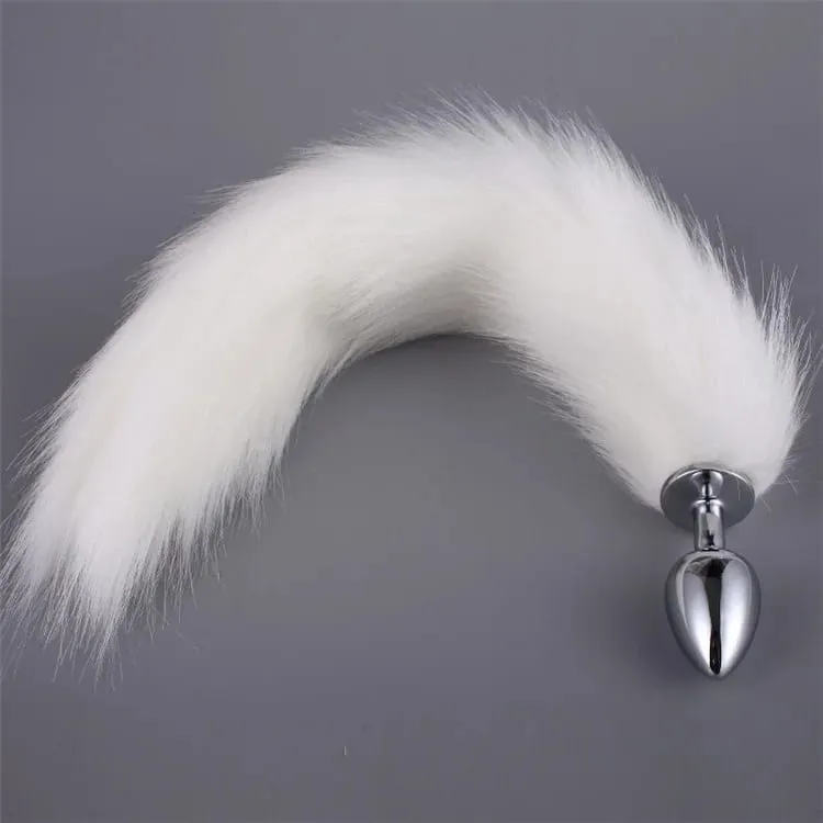 5 méretű fém fenékdugó Fétis Fox Tail Intim játékok Bdsm Anális Extender Tágító Szexbolt Termékek Erotikus játékok Áruk felnőtteknek — image 9