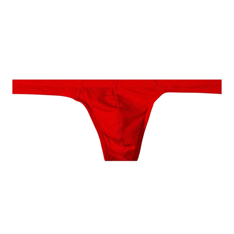 Cotton Men's Big Pouch Thong Panties Men Cotton Sports Running Underwear Comfortable Seamless Male G-string Briefs — image 20