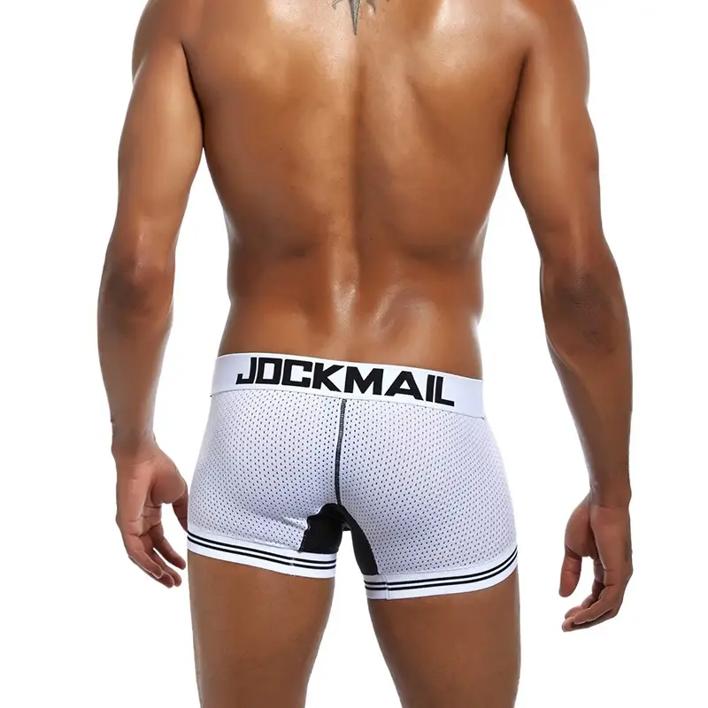 Man Underpants Boxershorts Mesh Nylon Men Boxers Male Breathable Underwear Men’s Panties Boxer Quick Dry Sports Fitness