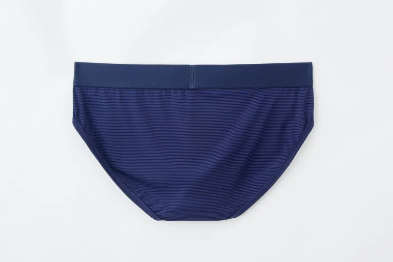 Mga Panloob na Panlalaki Maikling Sexy Low-rise Striped Bikini Athletic Supporters Underpants Sleepwear Nylon Quick Dry Breathable — image 20
