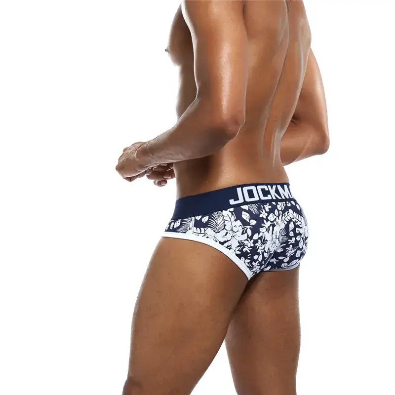 Herr Underkläder Trosor Bomullstryckt Sexiga Herr Boxershorts Slips Cueca Masculina Trosor Calcinha Calzoncillos Hombre Andas — image 2