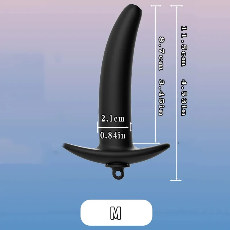 Factory Sales Silicone Anal Sex Toy Dilator Wearable Dildo But Butt Plug For All Day Ass Anus Expansion Anchor Analplug Buttplug