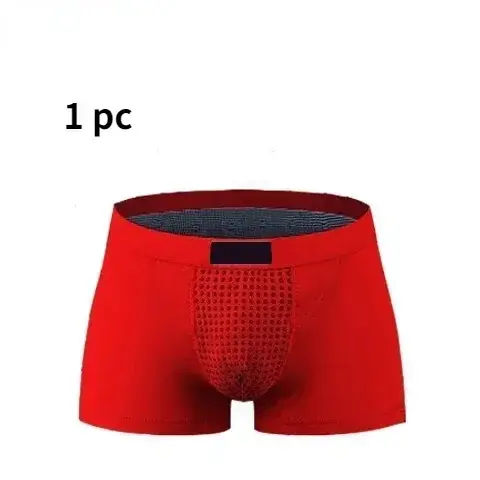 Upgraded Version of Men's Magnetic Therapy Health Panties 22 Magnet Reinforced Boxer Briefs (L-6XL) Brazilian Men's Underwear — image 1