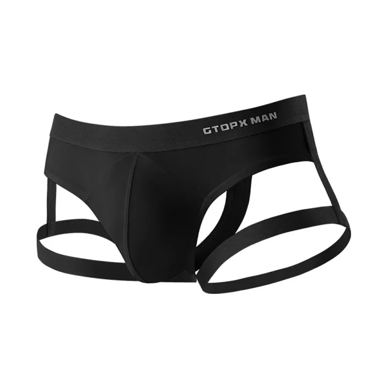 Briefs Men Underwear Daily Backless Bulge Pouch Lingerie Panties Sexy Shorts T-back Underpants Cmfortable Jockstrap — image 2
