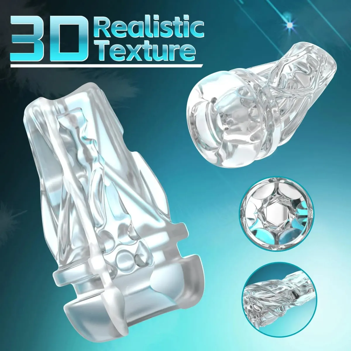 Automatic Male Masturbator 10 Sucking Vibrating Modes Mastubator Cup with 3D Realistic Textured Pocket Pussy Sex Toys for Men 18