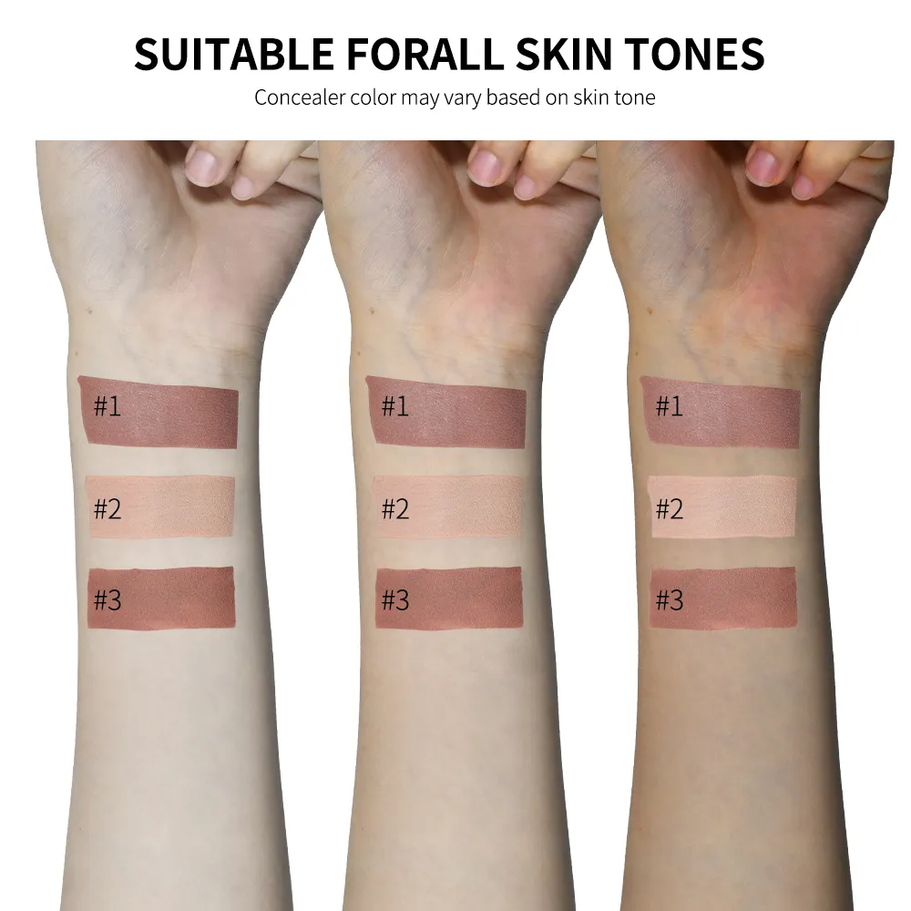 Skin Corrects Brightens Dark Under Eye Brightener Conceal & Brighten Circles Nourishes Nude Tan Colors Concealer Makeup — image 5