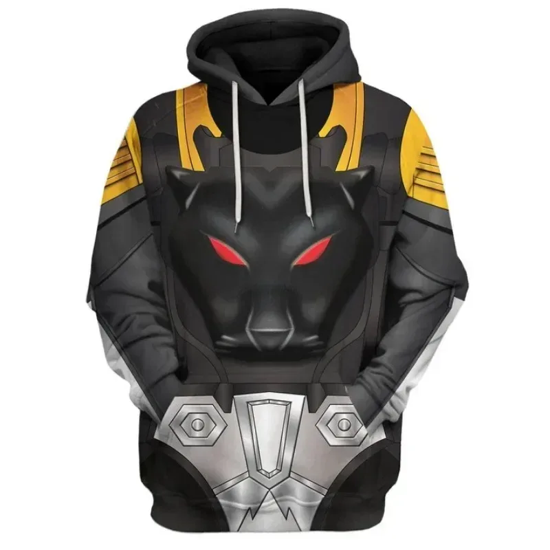Bandai Brand's New 2026 Autumn-winter Collection Features A Stylish Cosplayer Men's Hooded Sweatshirt Inspired By Transformers — image 2