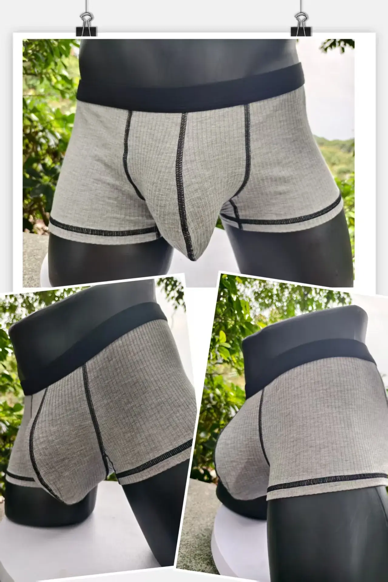 Shorts boxer masculino de alta elasticidade, bolsos grandes, respirável, secagem rápida, esportes, academia, casual, moda, solto, verão — image 7