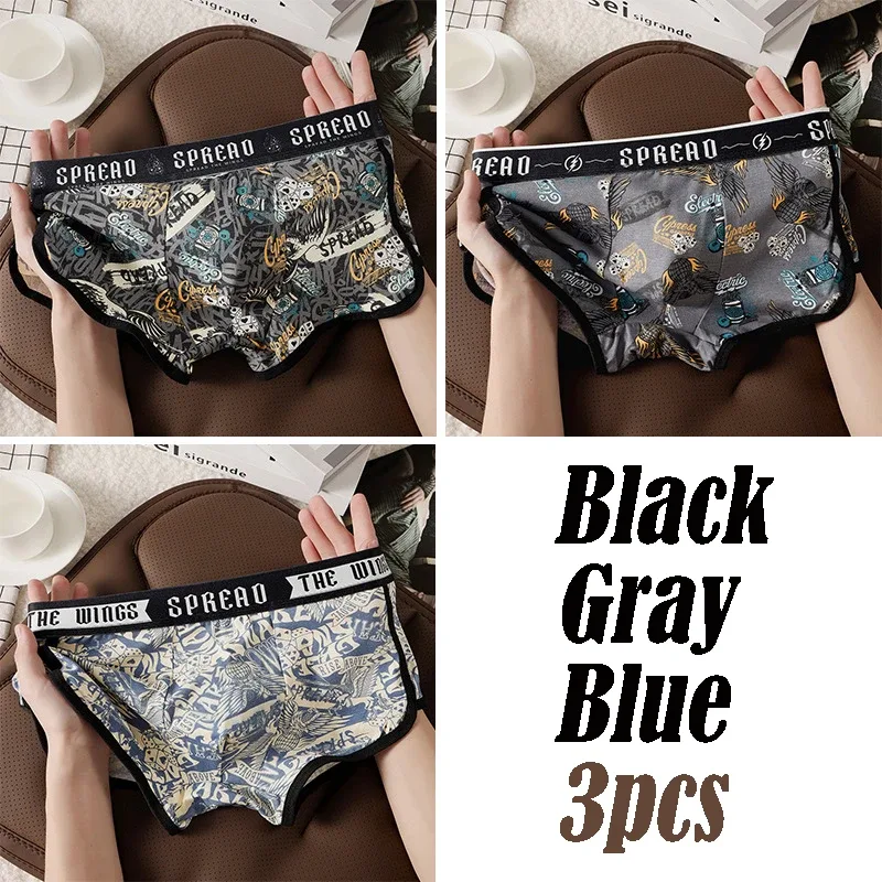 Brand Health 1pcs/3pcs Cotton Boxer Men Underwear Hot Breathable Mens Boxers BoxerShorts Man Panties Size L-3XL MLS8088