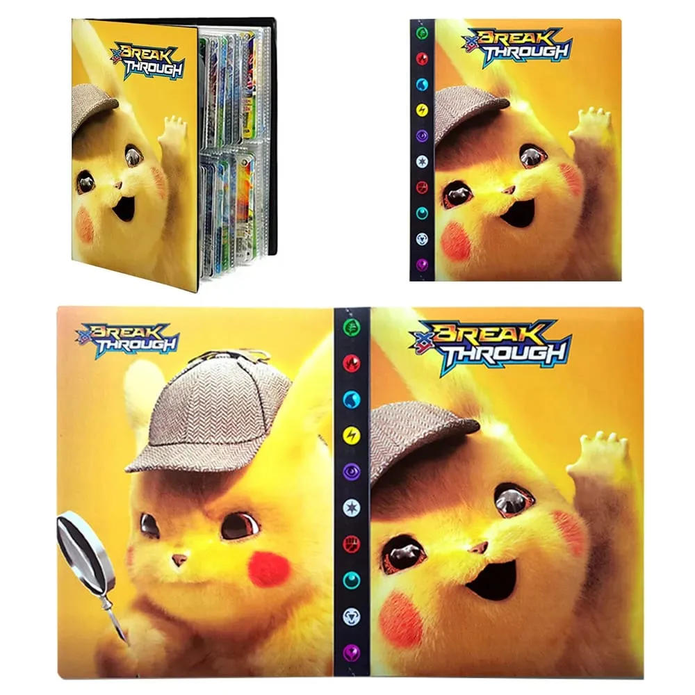 240 τεμ. Fire Dragon Card& Diablo-Fire Dragon Card Book Charizard Cards άλμπουμ Βιβλίο κάρτα παιχνιδιού VMAX GX Holder Binder Series — image 6