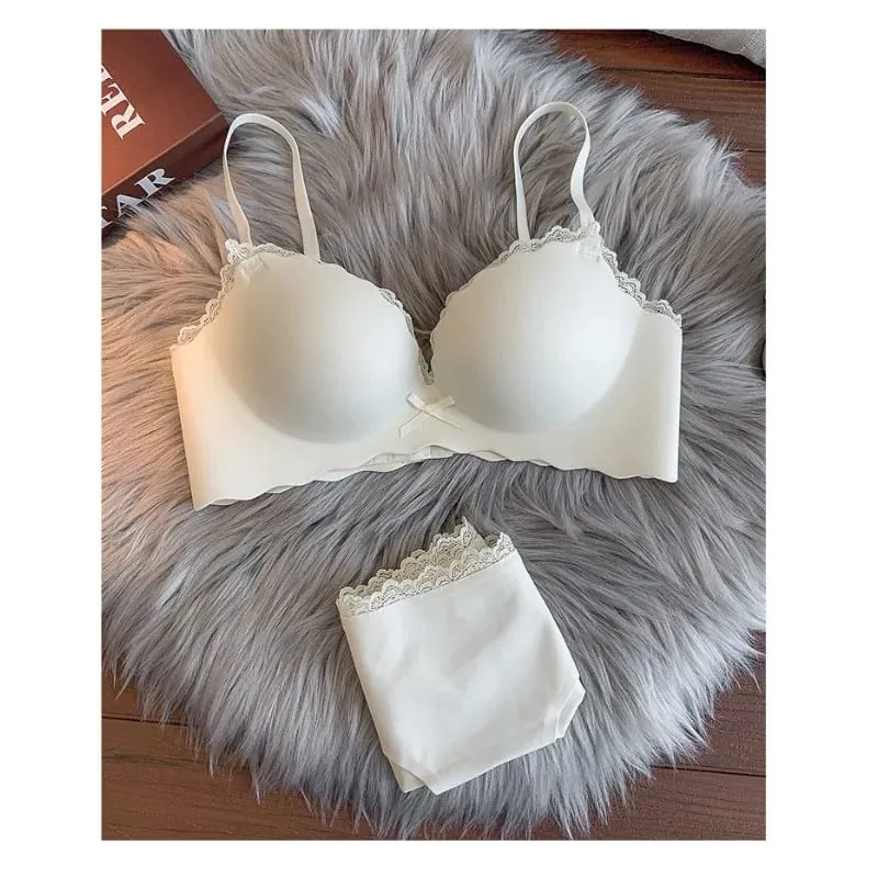 Hot Selling Γυναικεία Push Up Σετ σουτιέν Αδιάλειπτη Ασύρματη Στήριξη Άνετα Εσώρουχα S-XL για Νεαρές Γυναίκες Μαλακά καθημερινά ρούχα — image 3