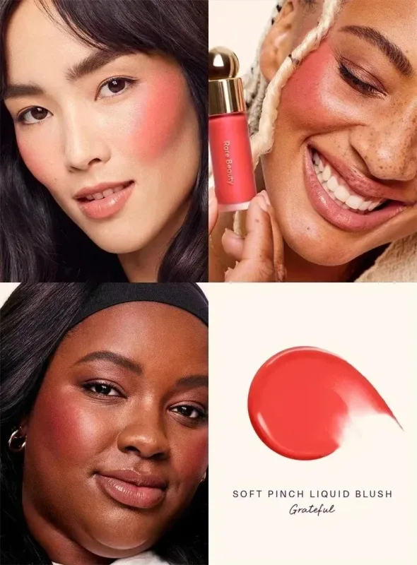 Σπάνια ομορφιά Μακιγιάζ Κρέμα ρουζ μάγουλο Blusher Stick Bliss Encourage Lipstick New Happy Hope Worth Love Lip Gloss Brand Cosmetics