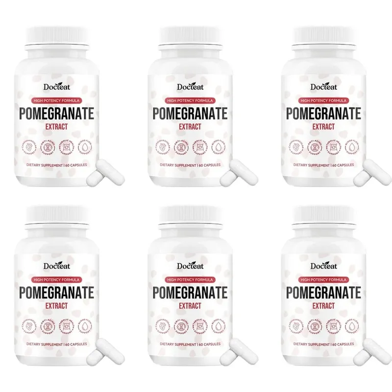 Κάψουλες Docteat Pomegranate Fruit Extract Ellagitannin Antioxidant Defense Immune Support and Oxidative Balance 60 Κάψουλες — image 12