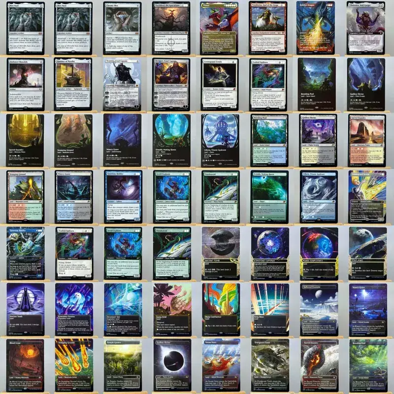 Tcg proxy kártyák egyedi 56 kártyás proxy pakli készlet – kiváló minőségű The One Ring komplett asztali stratégiai kártyakészlet