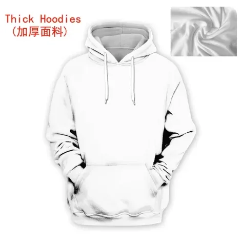 DIY benutzerdefinierte Volldruck 3D Hoodies erstellen Design Foto/Sie wollen Muster personalisierte individuelle Reißverschluss Sweatshirts Übergröße — image 10