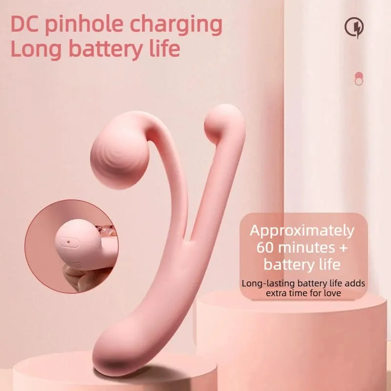 Pink Snail Vibrator 10 Modes G-spot Dildo Penetration Flexbile Snail for Perfect Clit Fit Stimulaiton Pleasur Sex Toy for Woman — image 3