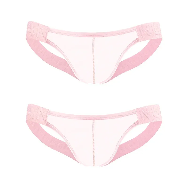Trendy Men's Thong Comfortable Passionate Fitness Underwear Show Buttocks Personality Transparent Men Summer Triangle Brief — image 31