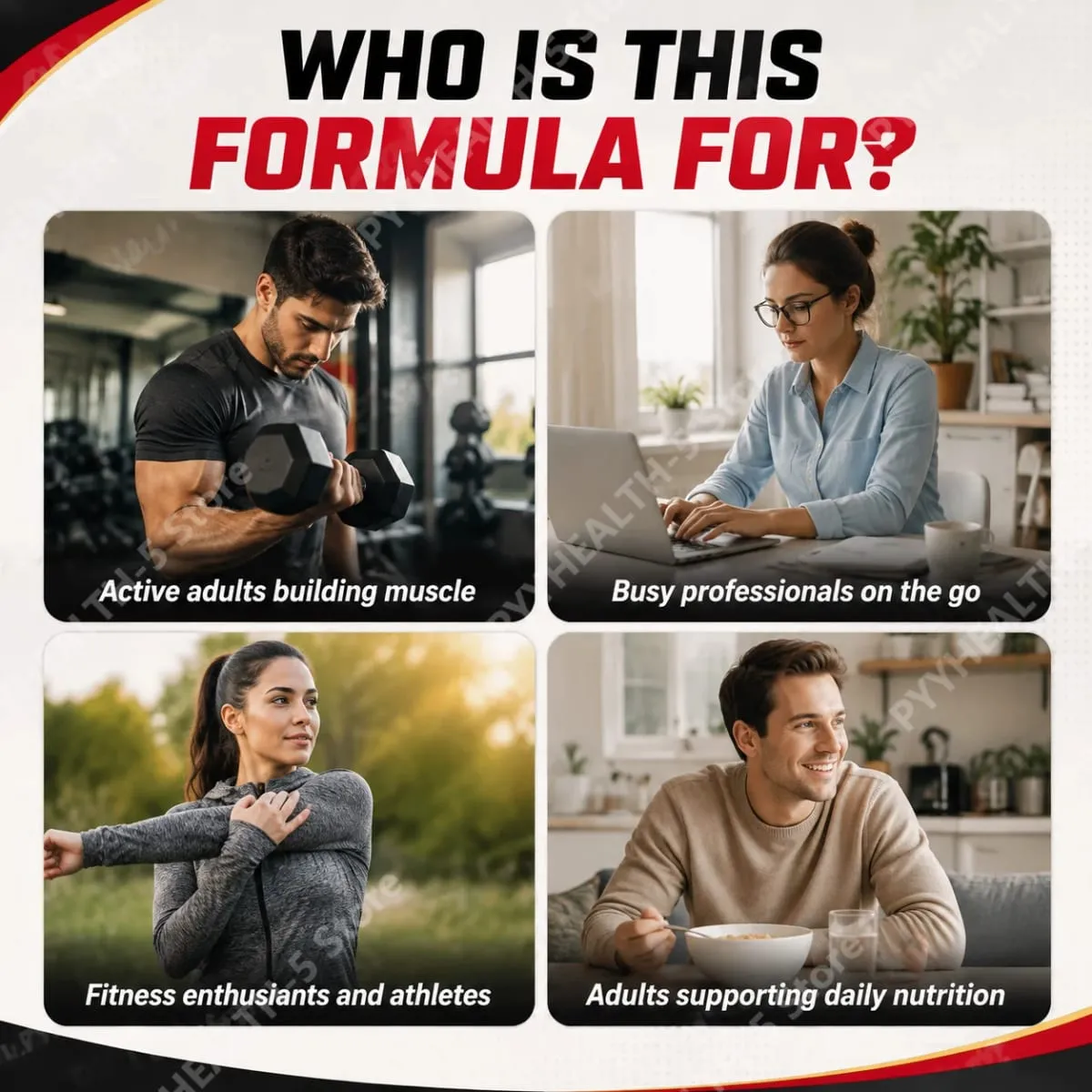 Mass Gainer Protein Powder NurtureNova New Formula High Protein for Muscle Building Support Συμπλήρωμα Αθλητικής Διατροφής 1kg — image 6