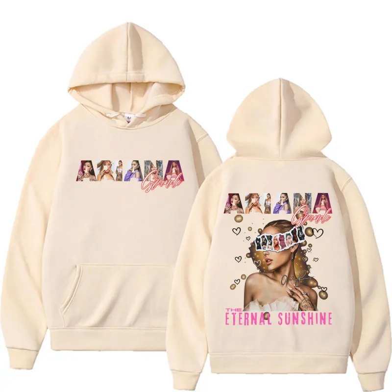 Ariana Grande Eternal Sunshine Tour 2026 Pullovers Men Women Clothing Fashion Aesthetic Sweatshirt Comfort Casual Fleece Hoodies — image 7